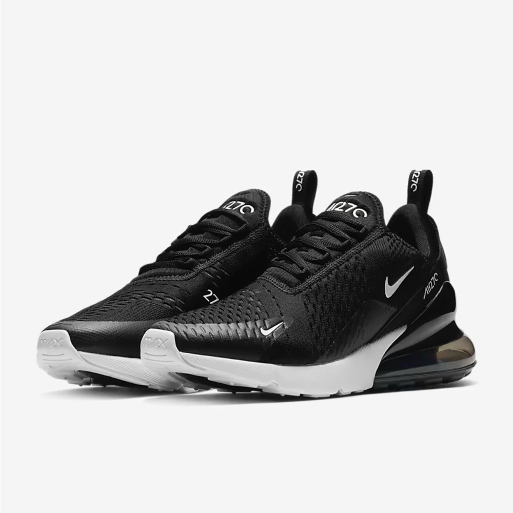Nike Air Max 270 Black and White Sneakers
